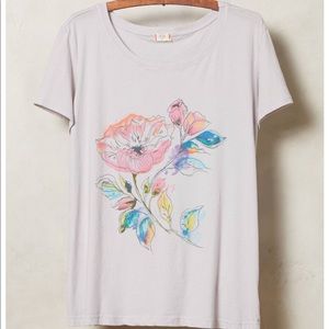 Anthropologie Afternoon Abroad Tee